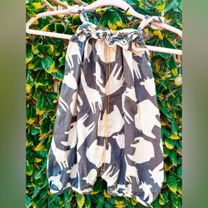 ▪️‎ 4/$25- Next Giraffe Print Bubble Romper